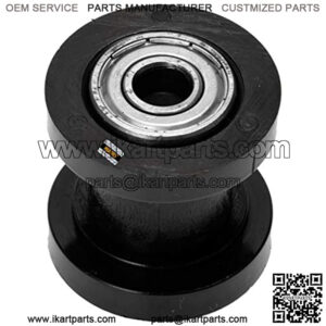 8mm ID Chain Roller Tensioner Guide Wheel for 50cc 110cc 125cc Chinese Dirt bike Pit Bike CRF CR XR Motocycle ct200u Baja Warrior Doodle Bug Mini Bike Black