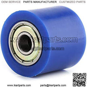Chain Guide-Blue Chain Roller - 8mm Pulley Tensioner Chain Rollerdrive Chain Pulley Roller Slider Tensioner Wheel Guide for Street Bike Motorcycle Atv Red Fit for Motorcycle Pit Dirt Mini Bike(Blue8MM