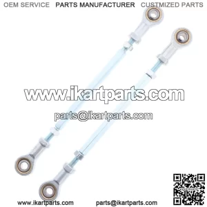 Kit de Bastidor de Barras de Acoplamiento de Eje de Direcci??n  Ajustable de 2 Piezas con Junta de  Barras de corbata de eje de direcci??n