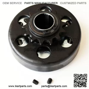 CA1-14T Centrifugal Clutch 1" Bore 14T 14 Tooth 40/41/420 Chain 13HP Go Kart Clutch Replacement for Mini Bike Go Kart Engine