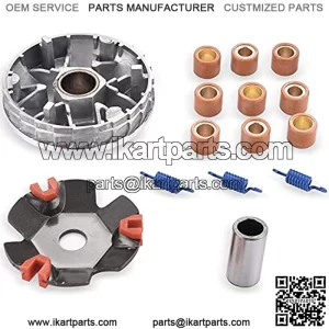 High Performance Variator Assembly Front Clutch for GY6 QMB139 50cc Scooter Moped ATV Go Kart Taotao