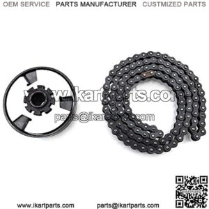 Clutch 5/8" Bore 12 Tooth #35 Chain Replacement for Go Kart Mini Bike Lawnmower Engine