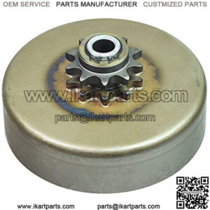 Heavy Duty Clutch Assembly with 1" Bore & #40/41/420 Chain Sprocket for Go-Karts & Mini Bikes (10 Tooth Sprocket)