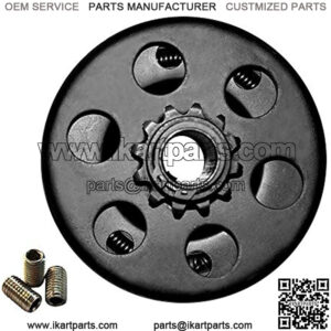Go Kart Clutch, Trkimal Clutch 12 Tooth for Mini Bike Engine Up to 6.5 HP 3/4" BORE #35 Chain 12T for 212 CC Mini Bike Fun Kart GC160, GC190, GX120, GX140, GX160, GX200