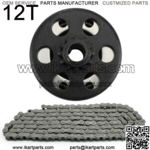 ge series clutch 3/4 bore 35 chain 12 tooth for go kart parts