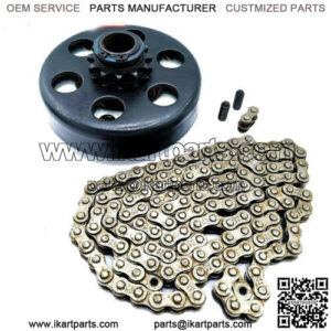 centrifugal clutch and 420 chain set 20mm bore 10t 40 41/420 fit mini bike go kart