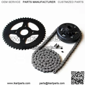 street go kart 3/4" 14 tooth #420 clutch #420 chain with 50 tooth sprocket kit