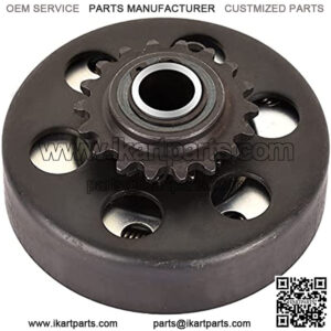 Go Kart Centrifugal Clutch 18 Tooth 3/4" Bore #35 Chain 20mm Hole Compatible with Mini Bike and Go Kart Racing