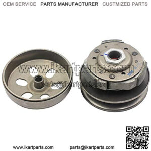 150CC Rear Clutch Set for 4 Stroke GY6 157QMJ Scooter Moped ATV Go Kart Compelte Driven Pulley Sets Parts