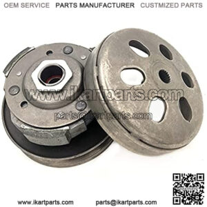 Rear Clutch Assembly Fit GY6 125cc 150cc scooter 152QMI 157QMJ Engine Go Kart ATV Quad Moped