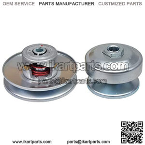 3/4" Bore Driven Pulley 1" Bore Driver Clutch Pulley Series 40 Go Kart Torque Converter Kit