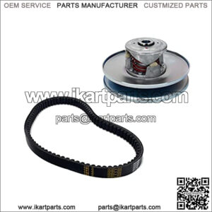 40 Series Go Kart Torque Converter 3/4" Bore Driven Clutch Pulley + 7/8" Wide Belt Kit