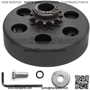 Go Kart Clutch 3/4 Bore 12T for #35 Chain, Predator 212 Engine Centrifugal Clutch, Up to 6.5 HP, Perfect for Go Kart, Mini Bike and Fun Kart Engine