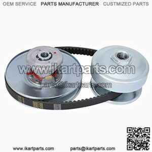 40 Series Go Kart Torque Converter 1" Driver Clutch + 3/4"Driven Clutch + Belt 203785 Compatible with Three Wheelers ATV's LTV's GO Karts