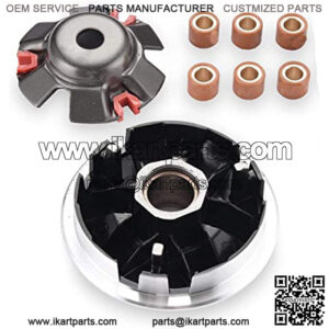 High Performance Variator Assembly Front Clutch for GY6 125cc&150cc 152QMI 157QMJ Engine Scooter Moped ATV Go Kart Taotao