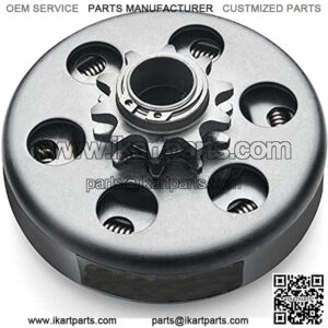Go Kart Clutch Centrifugal Clutch 3/4 in. Bore 10T 10 Tooth for #40 41 420 Chain Up to 6.5 HP 200CC Fit GO Kart Minibike Lawnmower Replace Part