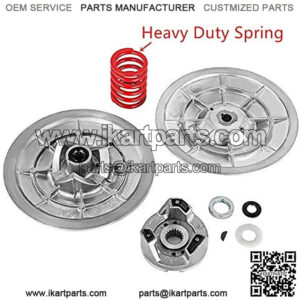 Golf Cart Driven Clutch Kit with Heavy Duty Spring for Yamaha G2-G22 1985-2007 Gas Models