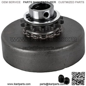 Centrifugal Go Kart Clutch 1" 14T, 14 Tooth Heavy Duty For 40,41,420 Chain up to 10HP