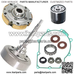 Wet Clutch Shoe Kit Replacement for Bennche Bighorn 500 700 Supermach UTV 500 700 21230-003-0000 21220-003-0000