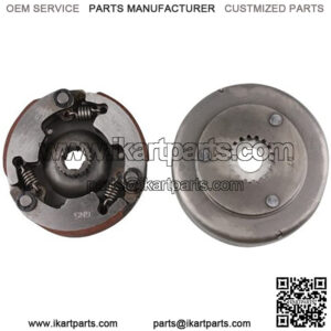 Automatic Clutch compatible with 50cc 70cc 90CC 110cc 125cc for ATVs Dirt Bikes Go Karts Quad Pit Bike Taotao SunL JCL Coolster Tank SSR Roketa