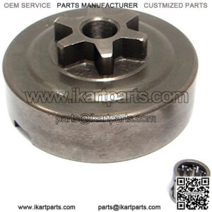 RA SPERTEK 3/8 Inches 6T Chainsaw Clutch Drum Assembly for Echo Cs-310 with Bearing