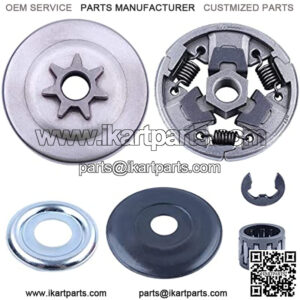 MS261 MS271 MS291 Precision Design Clutch Drum (.325" 7 Teeth) with Clutch Assembly kit for Stihl MS261 MS271 MS291 Chainsaw Replacement Part for 1121 160 2051 1141 640 2001