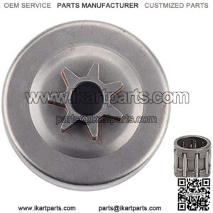 POEMQ 325" 7T Clutch Cover Drum Sprocket for STIHL 017 018 021 023 025 MS170 MS180 MS210 MS230 MS250 Chainsaw with Needle Bearing