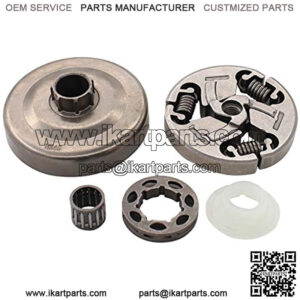 Clutch Drum Rim Sprocket Kit 537103401 503934871 587691701 for 355 359 357XP 357 EPA Chainsaw 3/8 inch 7T