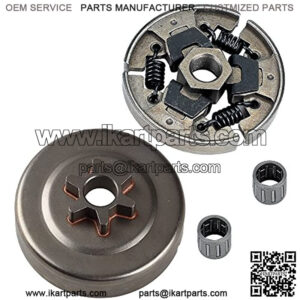 Panari MS 170 Sprocket + Clutch Bearing for MS170 MS180 MS210 MS230 MS250 017 018 019T 021 023 025 MS170C MS180C MS190T Chainsaw 7/8"-6T