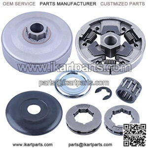 Clutch Drum Rim Sprocket Kit for Stihl MS260 MS240 Chainsaw 325-7 325-8 Replace Parts 112 1160 2051