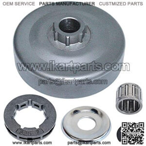 .325 Clutch Drum Sprocket Kit 19mm for Stihl MS261 MS260 026 MS240 024 Chainsaw Replace 1125 160 2052.