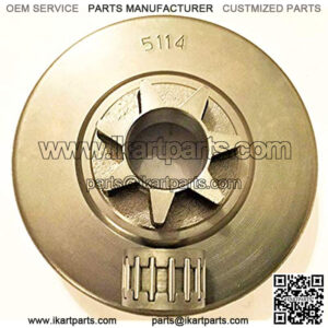 Compatible with Homelite 330, 360, 360auto, 350, 35sl, 350hg, 410 Replacement Spur Sprocket for Gas Chainsaws 3/8", 7 Tooth Drive, Free Sprocket Bearing Replaces Part # 30688X A95621, A95465