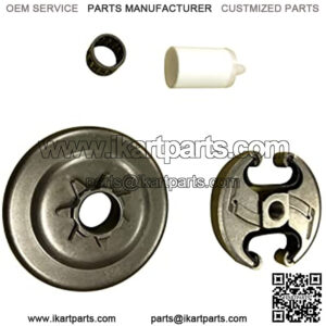 Chainsaw Chain Sprocket Cover Drum Clutch Shoe Assy Compatible with 340 345 350 445 450 450e Replacement Parts Replace OEM 578097901 537110503