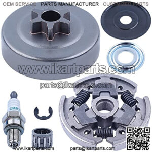 3/8 Spur Sprocket Clutch Cover Kit for Stihl MS211 MS171 MS181 MS171C MS181C MS211C Chainsaw Replacement Parts 6 Teeth # 1139 160 2000