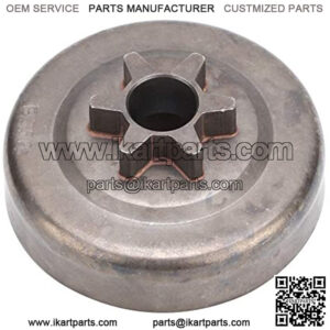 3/8in Clutch Drum Assembly Replacement for Chainsaw Fit for PP4216 PP4218 P3314 P3416 Chainsaw Sprocket 530057905