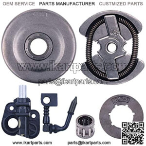 .325 8T Clutch Drum Sprocket Oil Pump Kit for Poulan 1950 2050 2055 2150 2250 2450 2550 2075 SM4018 1975 2155 2175 PP220 PP260 222 2350 2375 Chainsaws Woodshark