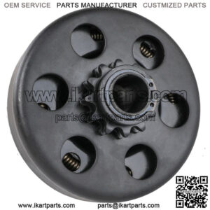 CLUTCH 12T 3/4" BORE 35 CHAIN 12 TOOTH KIT GO KART MINI BIKE TRIKE