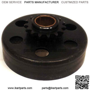 Max Torque Clutch Drum & Sprocket Only 15 Tooth 3/4" #35 Chain - Go Kart Parts