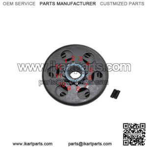 Cluparis Go Kart Clutch 12 Tooth 3/4" Bore #35 Chain for 212 Predator Clutch...