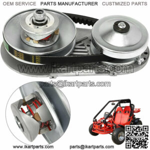 Go Kart Torque Converter 1" Clutch 12t+10t Cvt Combo 1" Driver