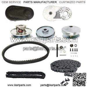 1″ 10T 12T #40 #41 #420 #35 30 SERIES TORQUE CONVERTER CLUTCH MINI GO KART CHAIN