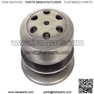 50cc QMB139 Clutch Assembly with Driver Pulley & Clutch Bell for Scooters & Go Karts