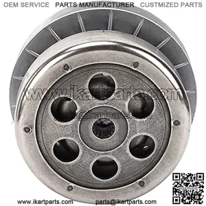 Rear Driven Pully Assembly,Clutch Driven Pully Rear Assembly Fit Compatible with LINHAI 260cc 250 300cc Scooter Go Kart ATV 16T Spline/6769