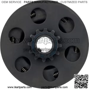 Premium Clutch Assembly - Heavy Duty 3/4 Bore 12T Sprocket for #35 Chain - Universal Fit Centrifugal Clutch for Go Kart, Minibike, ATV, Gas Scooter - Compatible with Honda, Briggs, Tecumseh Gas Engine