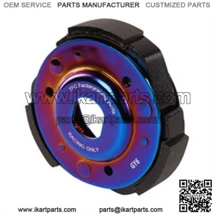 Clutch Shoe, TFC Titanium Anodized for 125cc - 150cc GY6 Scooters, ATVs, Go Karts