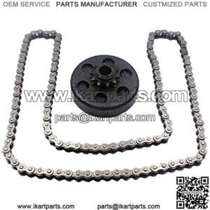 Centrifugal Clutch 3/4" Bore for Predator 212cc Small Engine Go Kart Mini bike Lawnmower Fun Kart Engine 3/4 Bar (10T with #40/41/420 Chain)