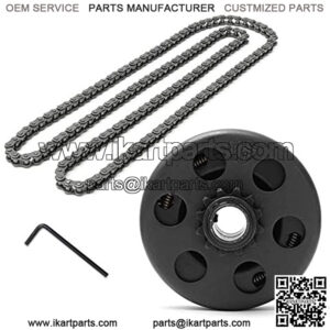 Go Kart Mini Bike Clutch 3/4 Bore 12T with #35 Chain Fit for Go Kart Minibike Engines