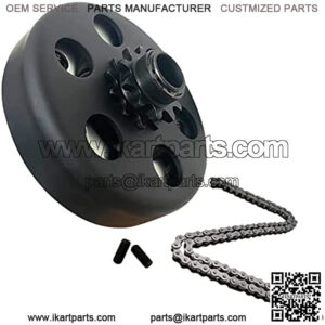 Go Kart/Mini Bike Clutch 5/8 Bore #35 Chain 11 Tooth Wish 35 Chain - by Scooter Parts Palace