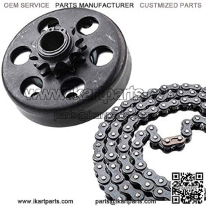 Minibike Go Kart Clutch 3/4" Bore 10 Tooth with #40/41/420 Chain