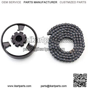 Go-Karts Parts & Accessories Predator 212cc 6.5HP Centrifugal Clutch 3/4" Bore 12 Tooth #35 Chain screw sets